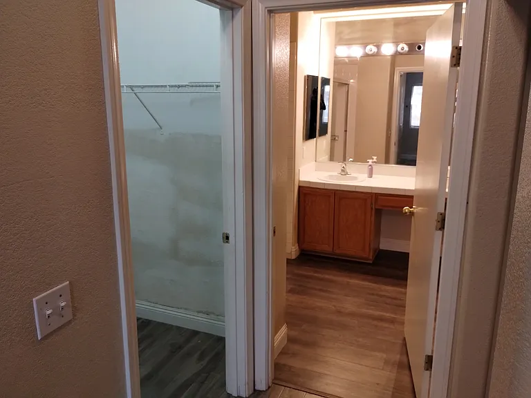 Master Bedroom with Walk-in closet