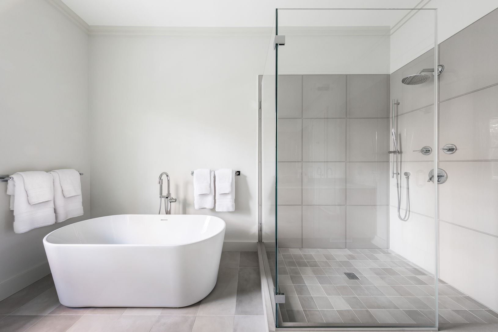  Master Bath 1 | Matte Grigio Tile