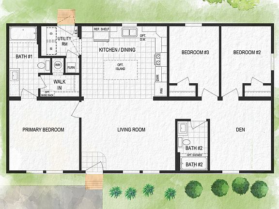 Floor Plan of Bennington Plan