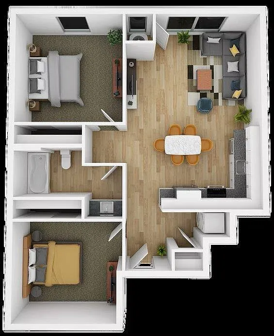 Floor plan The Academy