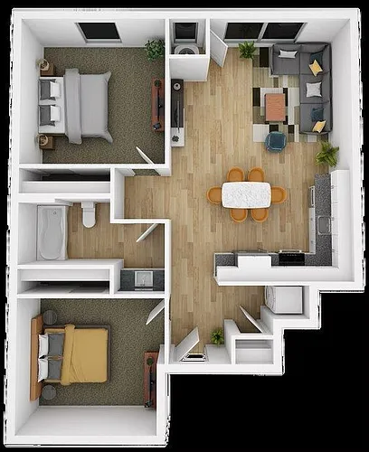 Floor plan The Academy