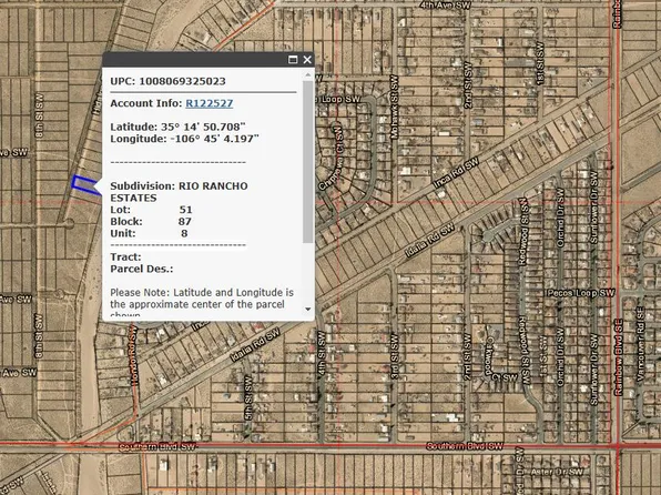 Hidalgo Rd NW, Rio Rancho, NM 87124