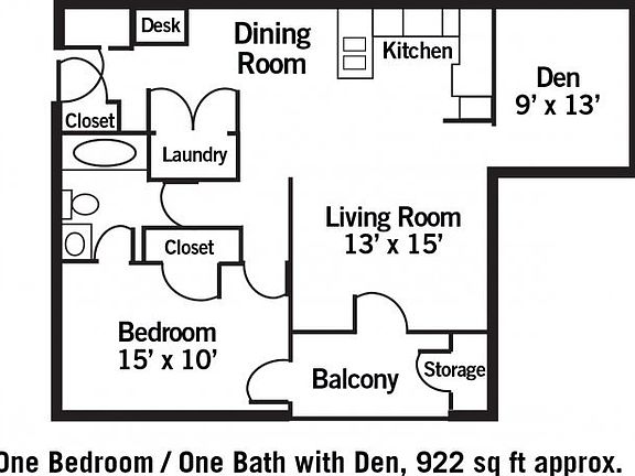 2nd image of 1846 Towne Park Dr APT 1A