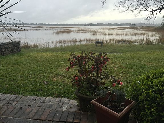 View from downstairs patio