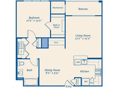 Floor plan A6