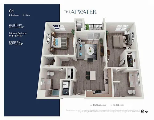 Floor plan C1