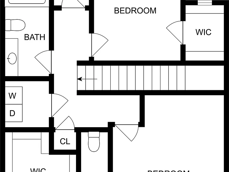 Clay floor plan Domain at Midtown Park