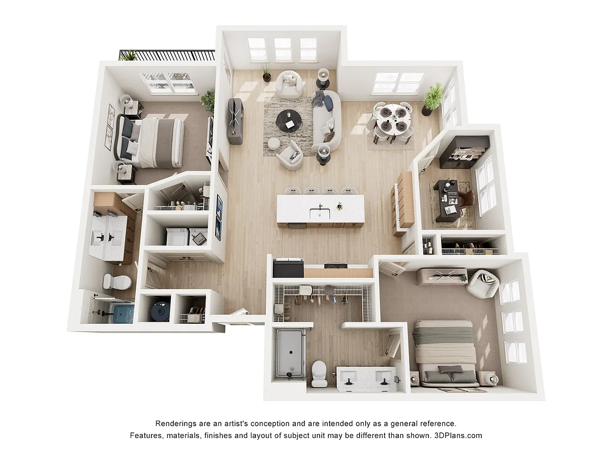 Floor plan D1