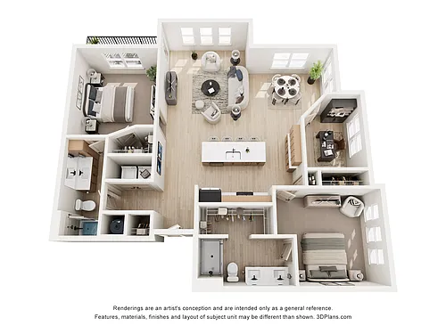 Floor plan D1
