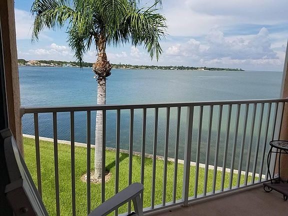 waterfront balcony view