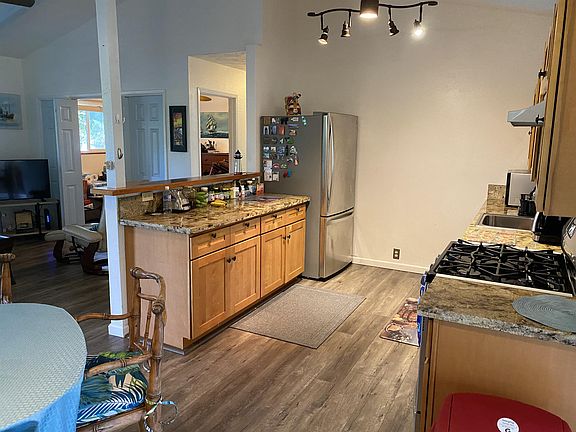At back sliding glass door, looking in to living area