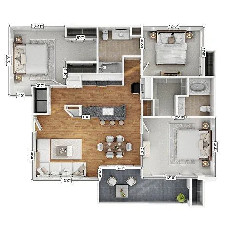 Floor plan 3A2
