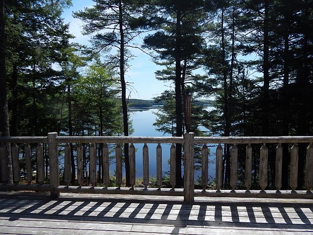 View from the deck