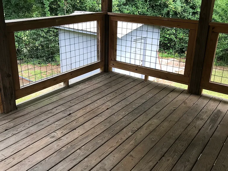 Approx 12 x 14 Deck off Master Bedroom