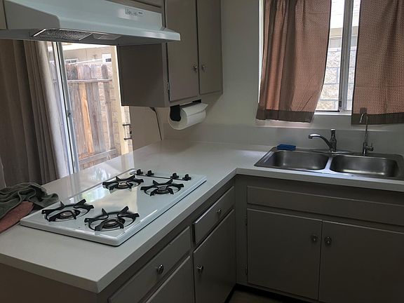 Kitchen with new quartz countertops