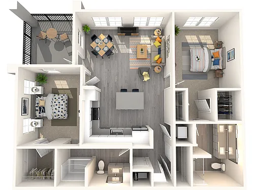 Floor plan B4