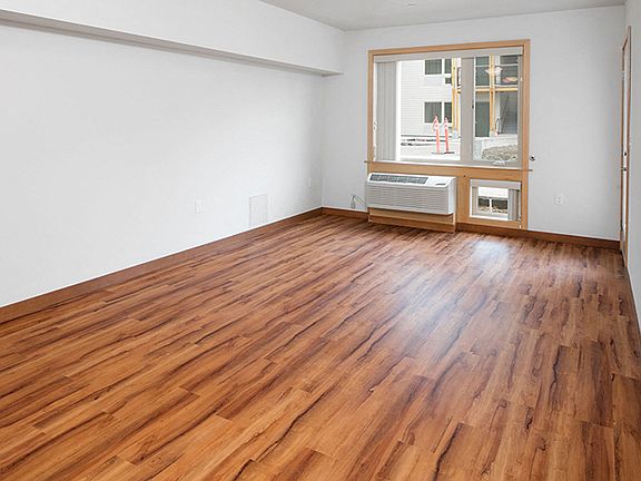 All homes feature durable wood laminate flooring.