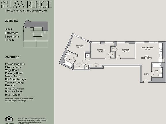 2nd image of 150 Lawrence St #1203