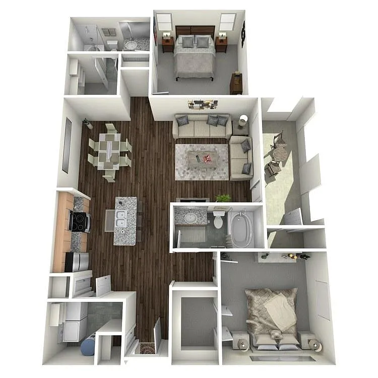Floor plan B1