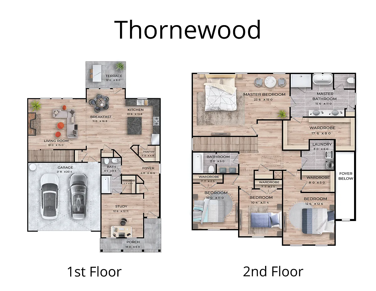 Floor plan Thornewood