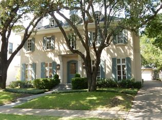 4324 Fairfax Ave, Highland Park, TX 75205