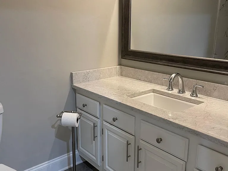Master bathroom upstairs