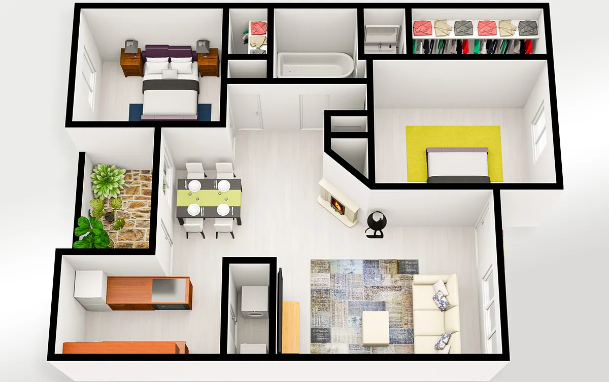 Floor plan B1