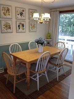 Dining room next to deck