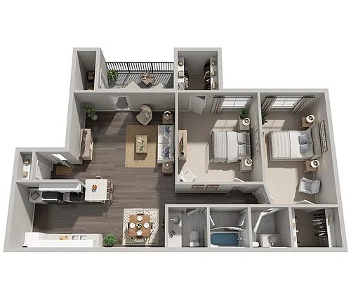 Floor plan B1