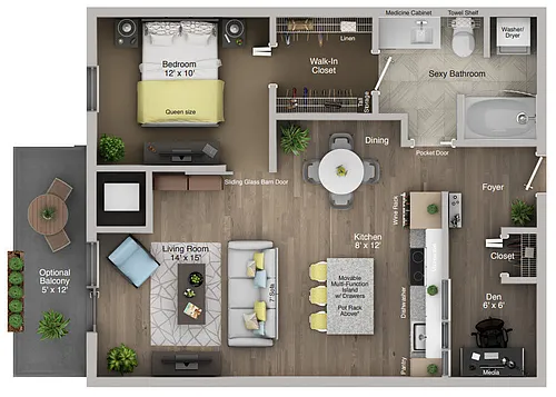 Floor plan A8p