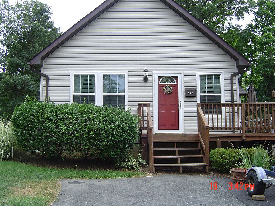 landscaped front of house