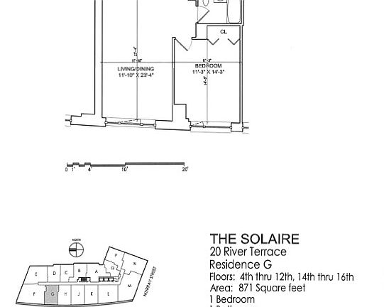 2nd image of 20 River Ter APT 16G