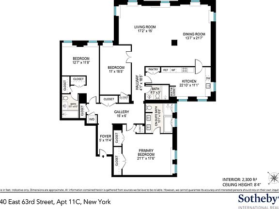 2nd image of 140 E 63rd St APT 11C