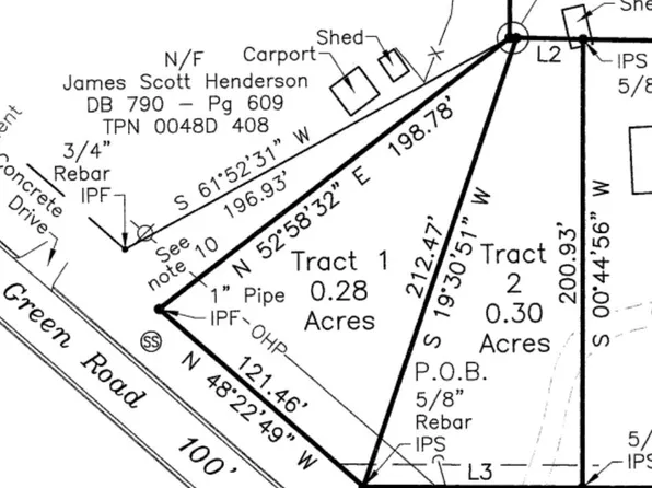 Trct 1 2 Green Rd #1-2, Chatsworth, GA 30705