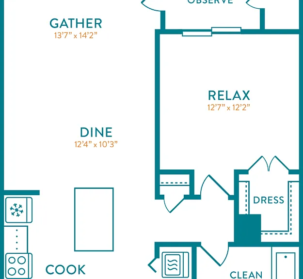 Cedar Floorplan Diagram
