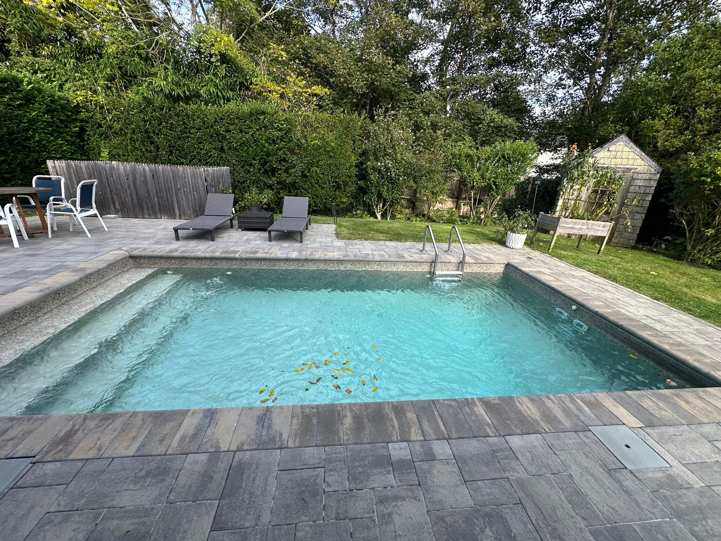 Pool and surroundings