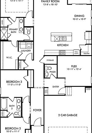 Gibson Floorplan