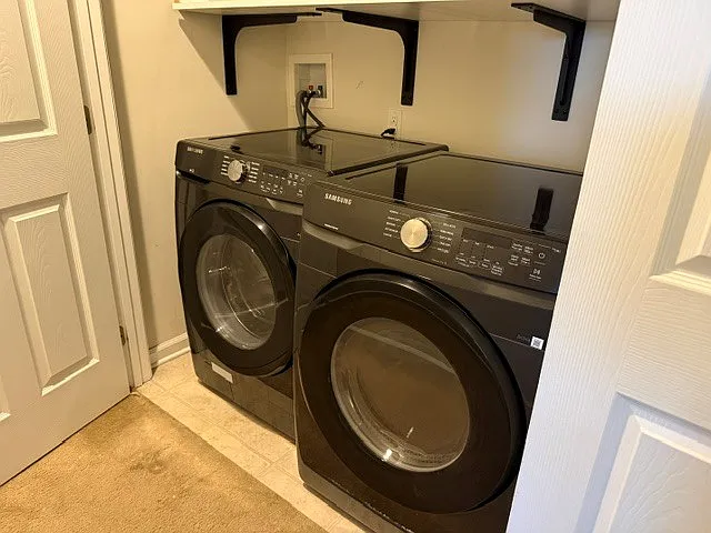 Laundry closet