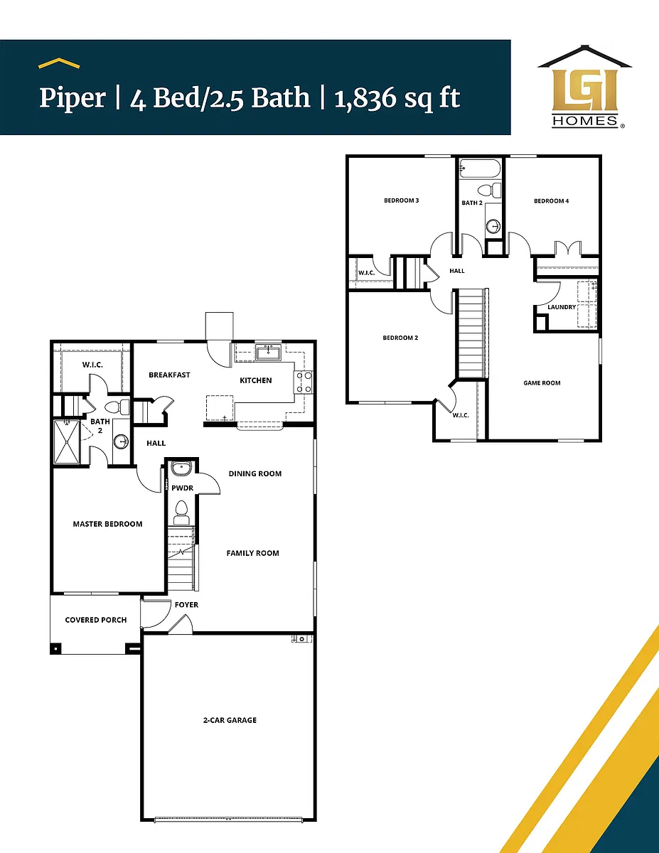 Floor plan Piper