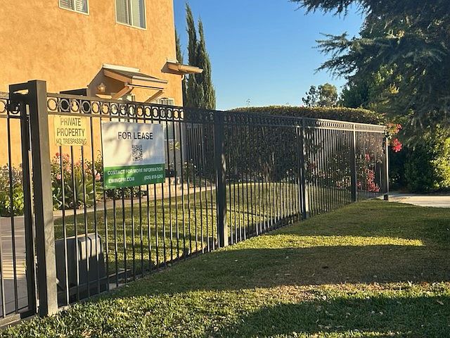 Property fence line
