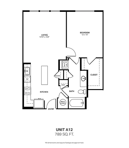 Floor plan A12