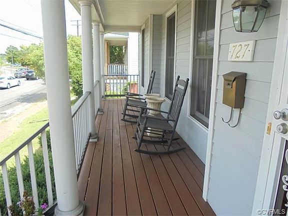 VIEW OF FULL FRONT PORCH