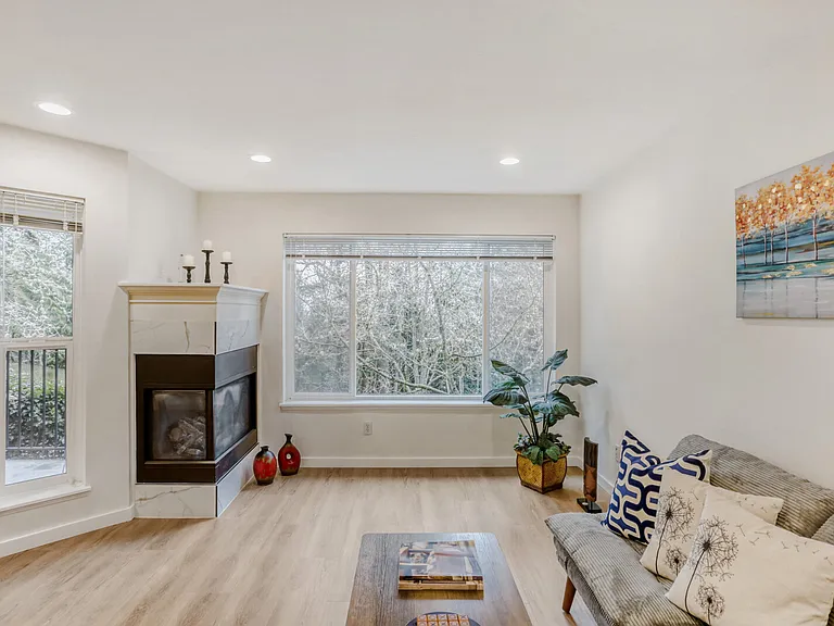 07. Living Room with Gas Fireplace