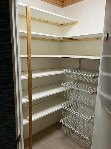 Large walk-in pantry