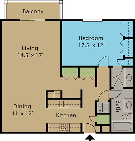 Floor plan Monet