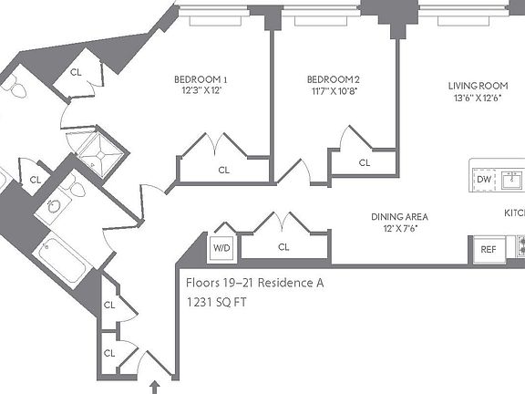 2nd image of 227 W 77th St APT 20A