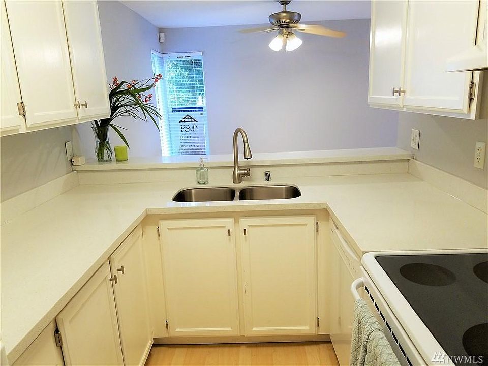 Remodeled kitchen with massive counter space and loads of cabinets