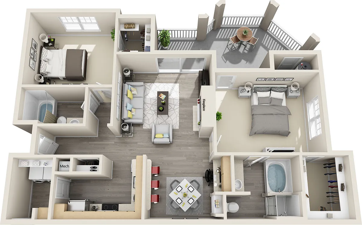 Floor plan B2E- Select