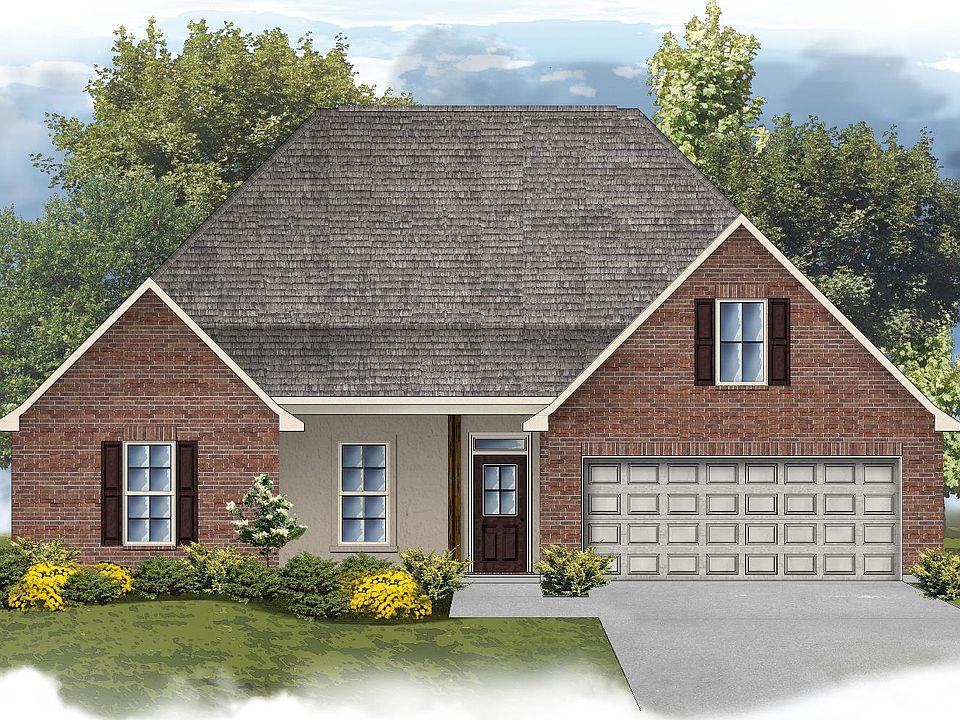 Camellia IV B Open Floorplan Elevation - DSLD Homes