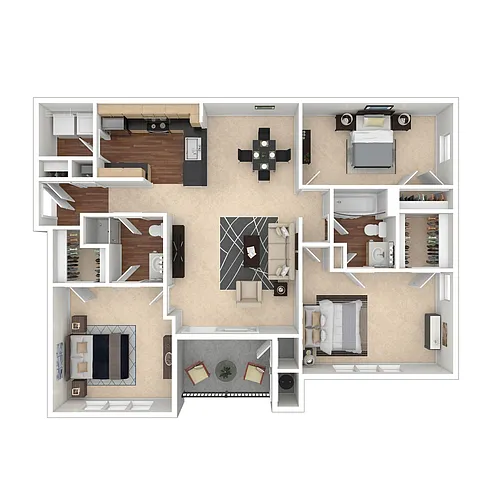 Floor plan Easton